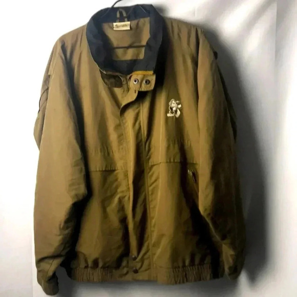 DISNEY AUTHENTIC DISNEY  POLY-NYLON. MENS JACKET SIZE XLARGE WITH DWARFS - Picture 1 of 15